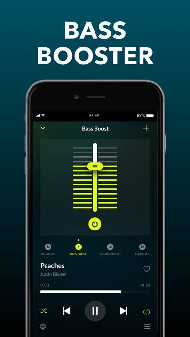 Equalizer Fx: Bass Booster App Captura de pantalla de la aplicación #1