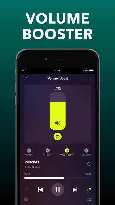 Equalizer Fx: Bass Booster App Captura de pantalla de la aplicación #3