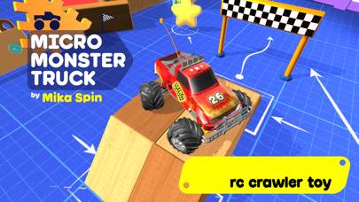 Micro Monster Truck -radio toy