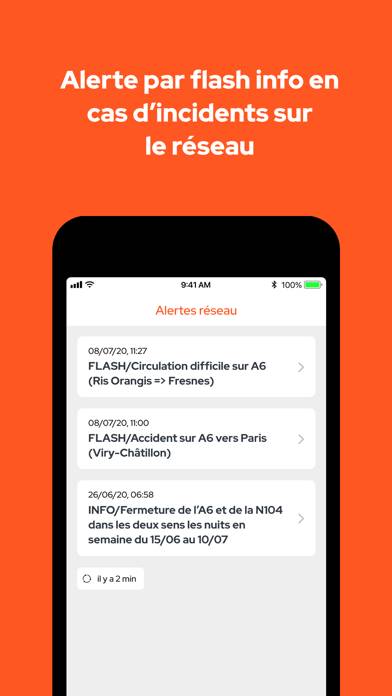 Sytadin Capture d'écran de l'application