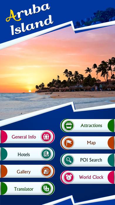 Aruba Island Tourism Guide App screenshot #2