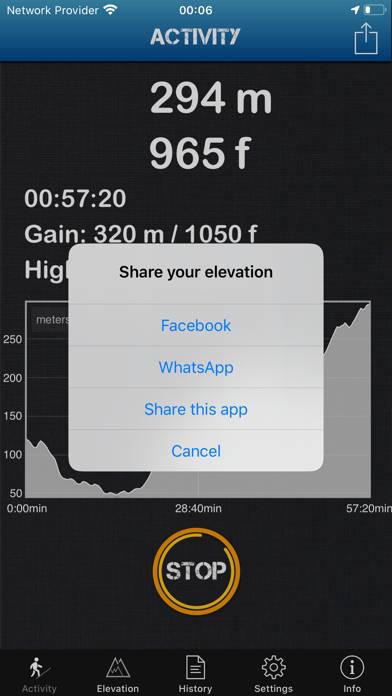 Altimeter Offline Pro App-Screenshot #5