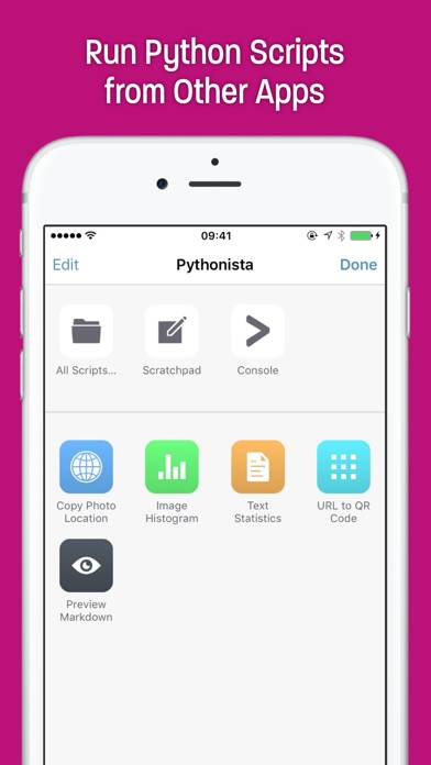 Pythonista 3 App skärmdump #5