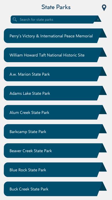 Ohio State Parks & Trails App screenshot