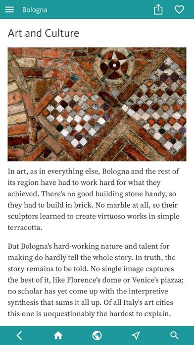 Bologna plus Modena Art & Culture App screenshot #2