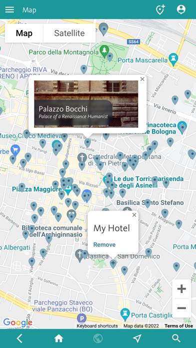 Bologna plus Modena Art & Culture App screenshot #3