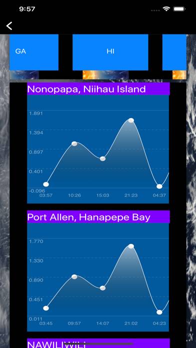 Instant NOAA Tide Pro App screenshot #2
