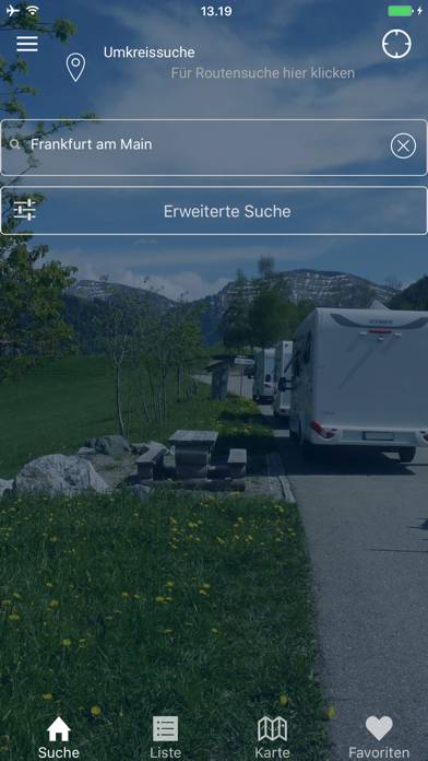 Womo Stellplatz Pro Schermata dell'app #1