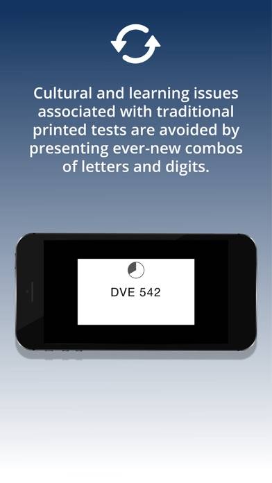 Celego Near Vision Test App skärmdump