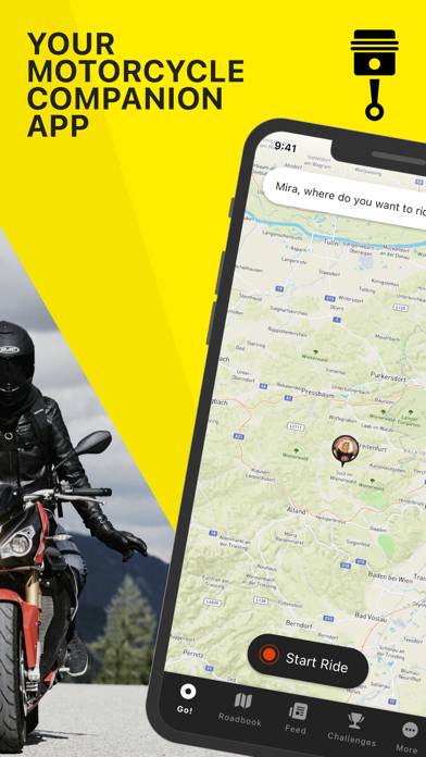 RISER - Motorcycles and Routes captura de pantalla