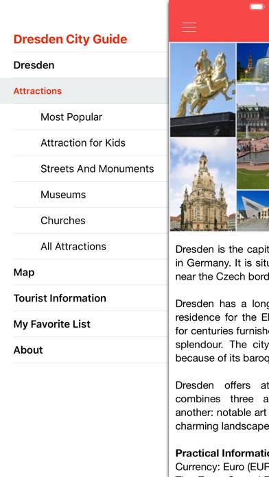 Dresden City Guide Capture d'écran de l'application #2