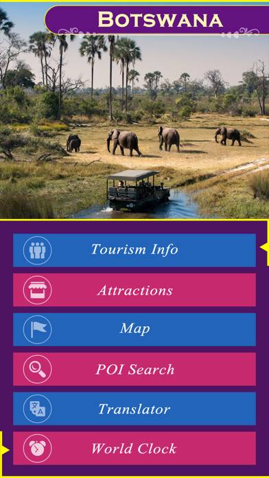 Botswana Tourism App screenshot #2
