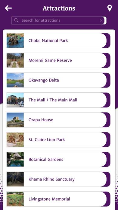 Botswana Tourism App screenshot #3
