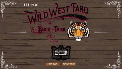 Wild West Faro App-Screenshot #1