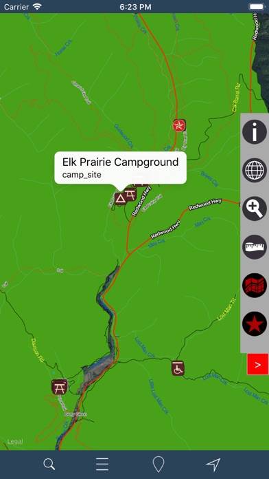 Redwood National Park – GPS App screenshot #1