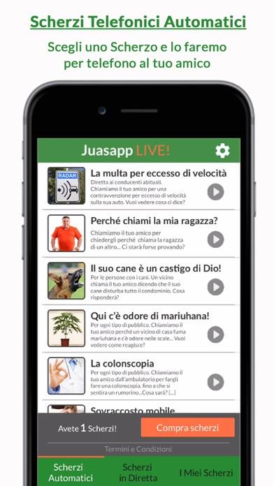 Juasapp Live Captura de pantalla de la aplicación #1