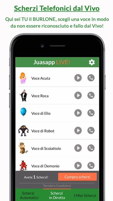 Juasapp Live captura de pantalla #2