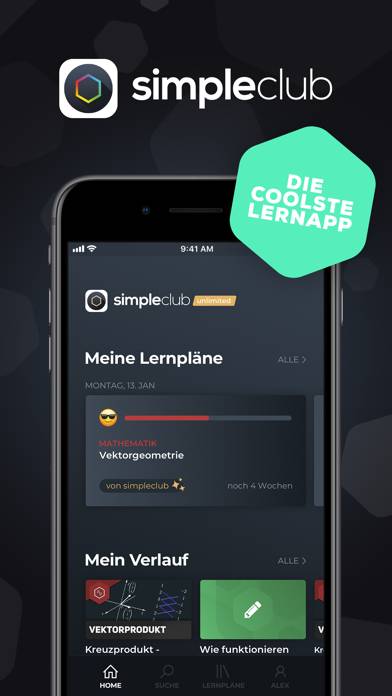 Simpleclub App-Screenshot #1