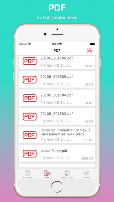 IText and PDF Editor Pro App screenshot #5