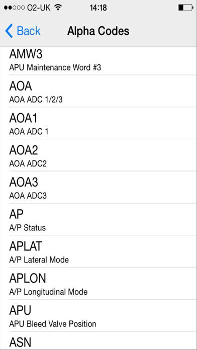 Airbus ECAM Resets plus App screenshot #4
