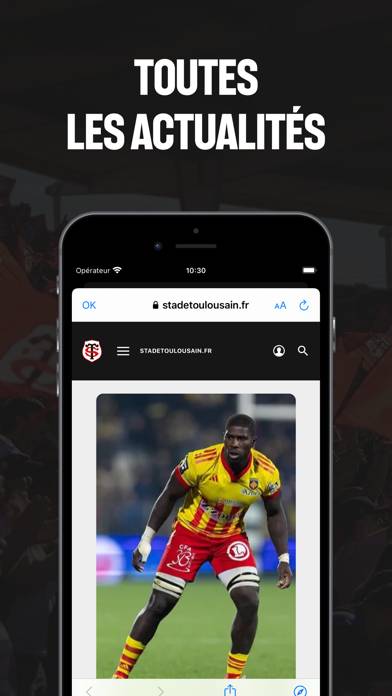 Stade Toulousain App screenshot #2