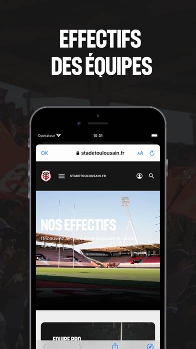 Stade Toulousain App screenshot #3