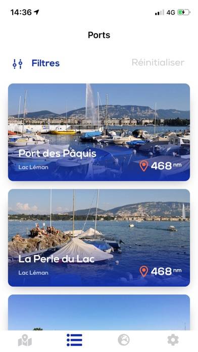 Guide des ports: Lac Léman capture d'écran