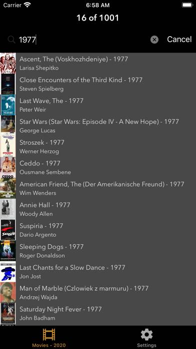 1001 Movies App screenshot #5