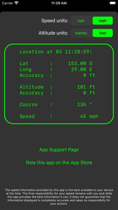 What Is My Speed? App screenshot #2