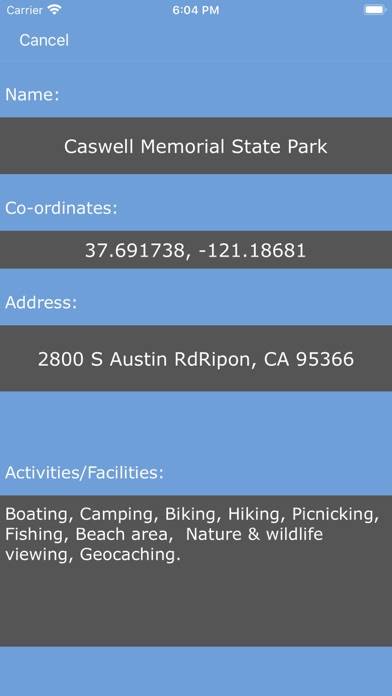 California State Parks! App screenshot #2