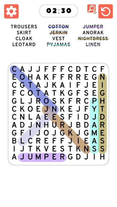 Word Cross: Find Words Search Captura de pantalla de la aplicación #2