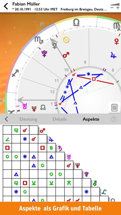 AstroStar: Horoskope berechnen App screenshot #4