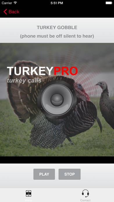 Turkey Calls - Turkey Sounds - Turkey Caller App screenshot