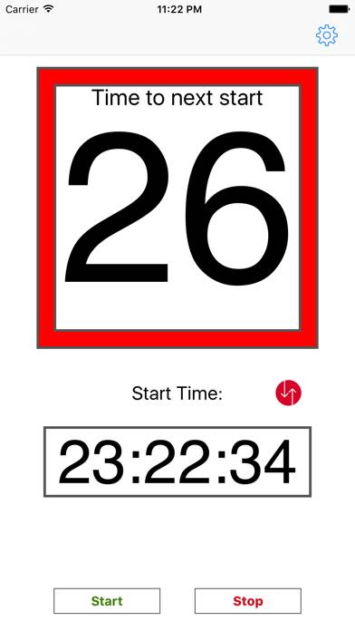 Start-Time Captura de pantalla de la aplicación #1