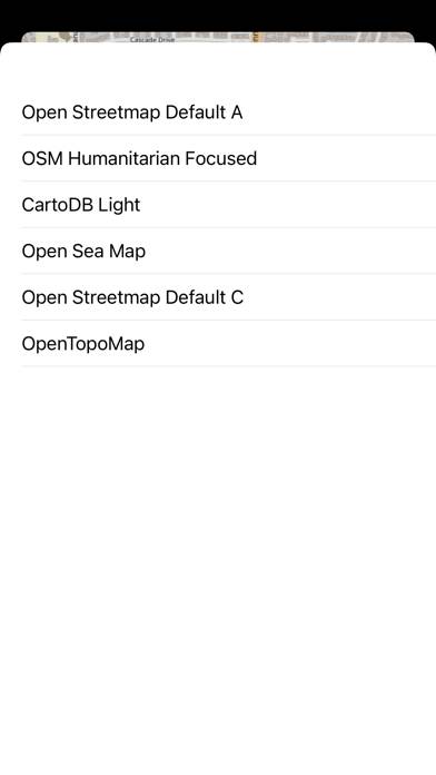 OpenMaps PRO Open Source Maps Captura de pantalla de la aplicación #2