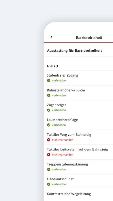 DB Bahnhof live App screenshot