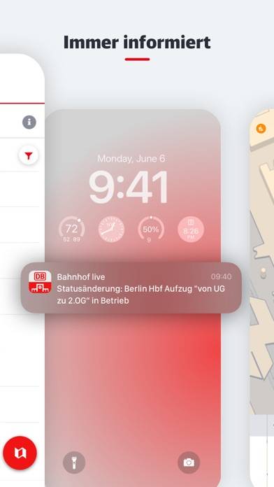 DB Bahnhof live App screenshot