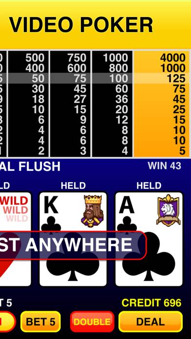 Video Poker Classic App screenshot #2