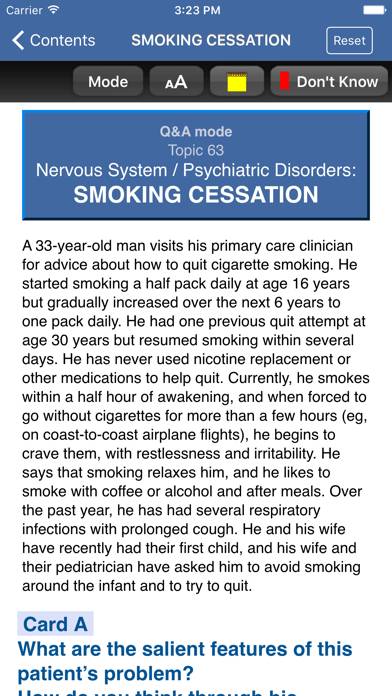 CURRENT CMDT Flashcards, 2/E Schermata dell'app