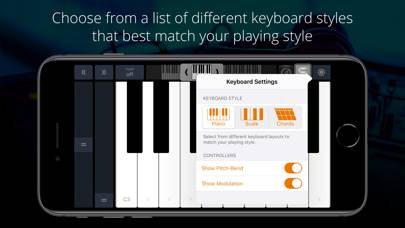 Midiflow Keyboard (Audiobus) App-Screenshot #3