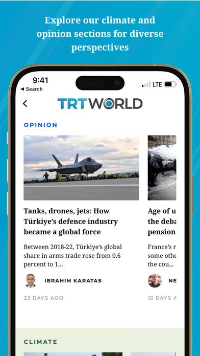 TRT World ekran görüntüsü
