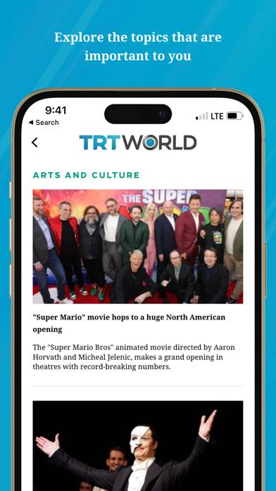 TRT World Uygulama ekran görüntüsü #3