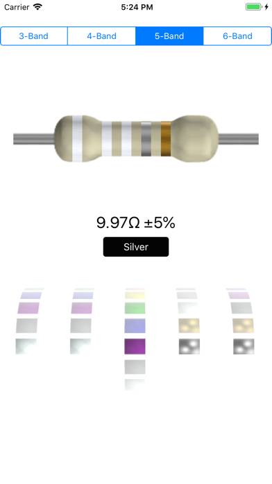 Color ring resistance Schermata dell'app #3