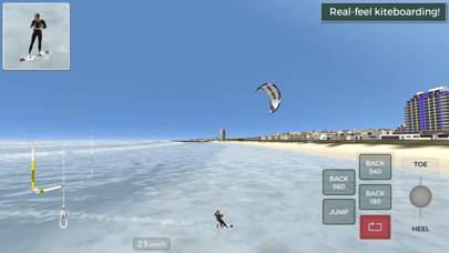 Kiteboard Hero Capture d'écran de l'application #1