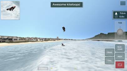 Kiteboard Hero Capture d'écran de l'application #3