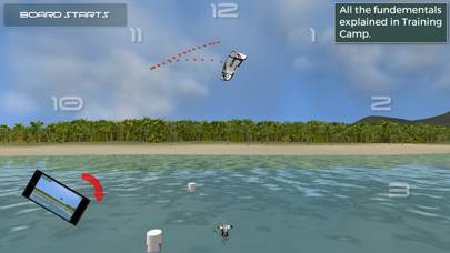 Kiteboard Hero Captura de pantalla de la aplicación #4