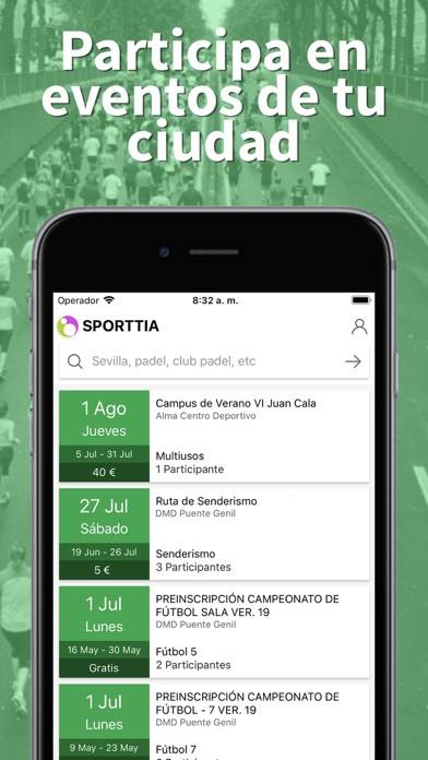 Sporttia App screenshot #4
