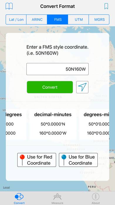 GPS Coordinate Converter Schermata dell'app #3