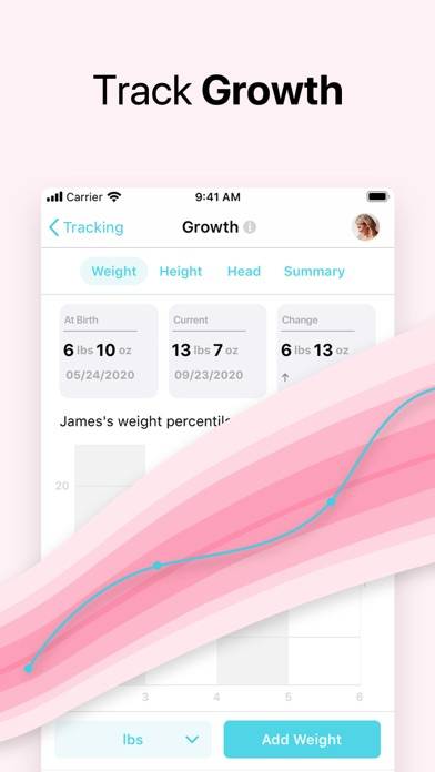 Baby plus | Your Baby Tracker App skärmdump #2