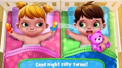 Baby Twins Babysitter game screenshot